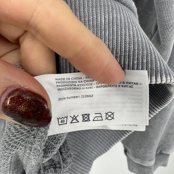 Garcia sweater women's size XS gray mountains Netherlands Let Your Soul Glow - Picture 7 of 9